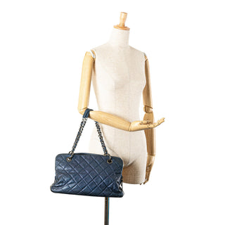 Chanel Quilted Iridescent Caviar Chic Shopping Tote