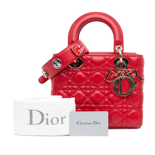 Dior lady Small Lambskin Cannage My ABC