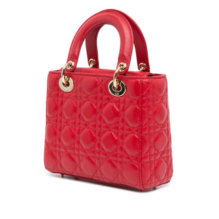 Dior lady Small Lambskin Cannage My ABC
