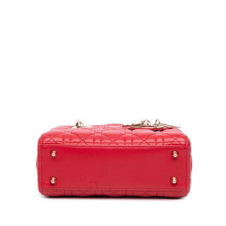 Dior lady Small Lambskin Cannage My ABC