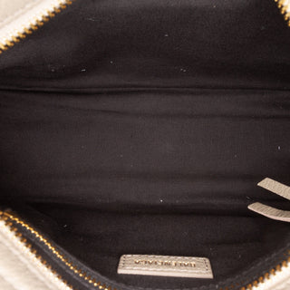 Balenciaga Mini Goatskin Motocross Classic Metallic Edge City Satchel