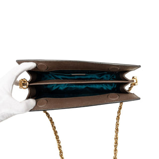 Gucci Small GG Supreme Web Ophidia Chain Crossbody