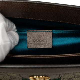 Gucci Small GG Supreme Web Ophidia Chain Crossbody