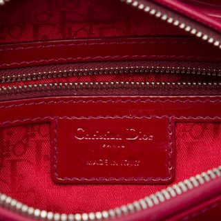 Dior Medium Patent Cannage Lady Dior