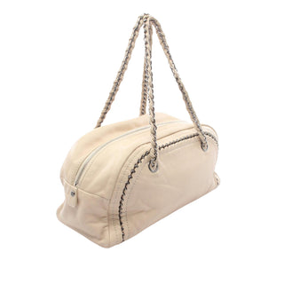 Chanel CC Lambskin Bowling Bag