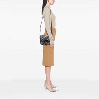 Dior Medium Oblique Canvas Bobby Crossbody