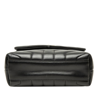 Saint Laurent Toy Matelasse Calfskin Monogram LouLou Crossbody