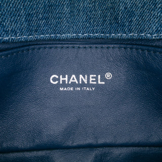 Chanel Small Quilted Denim Boy Flap