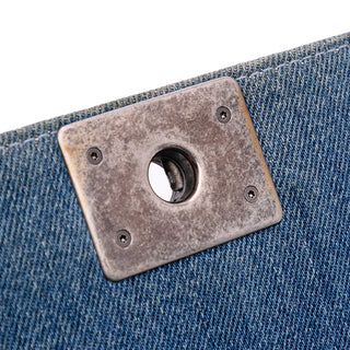 Chanel Small Quilted Denim Boy Flap