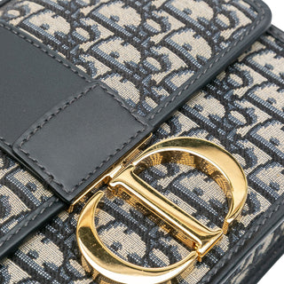 Dior Oblique Canvas 30 Montaigne Flap
