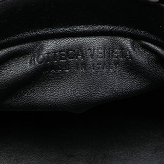 Bottega Veneta Textured Nappa Zebra Print Chain Pouch