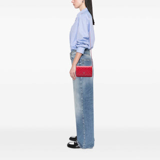 Chanel Bicolor Classic Patent Wallet on Chain