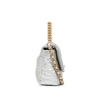 Chanel Medium Metallic Lambskin 19 Flap
