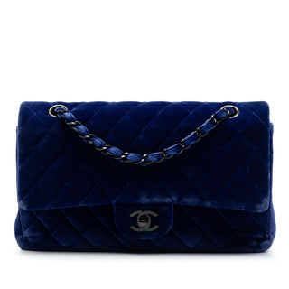 Chanel Medium Classic Velvet Double Flap