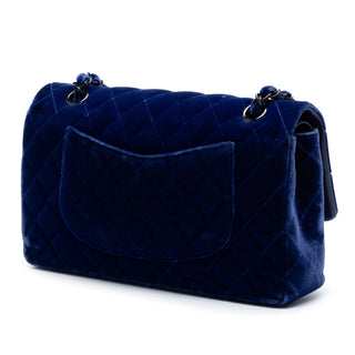 Chanel Medium Classic Velvet Double Flap