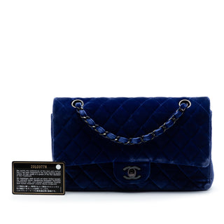 Chanel Medium Classic Velvet Double Flap