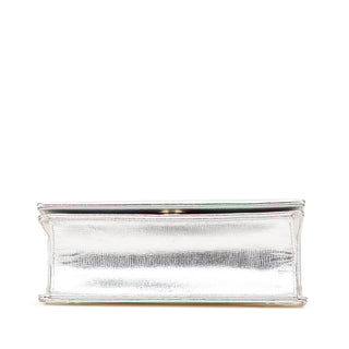 Dior Small Metallic Grained Calfskin Diorama Flap