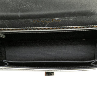 Dior Small Metallic Grained Calfskin Diorama Flap