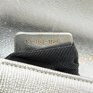 Dior Small Metallic Grained Calfskin Diorama Flap