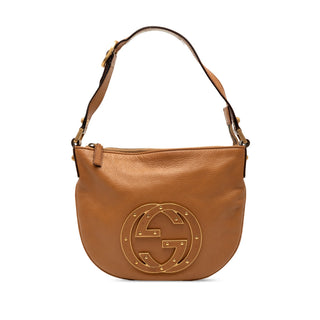 Gucci Small Leather Blondie Hobo Bag