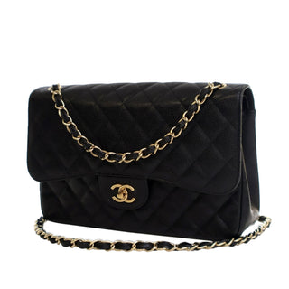 Chanel Jumbo Classic Caviar Double Flap