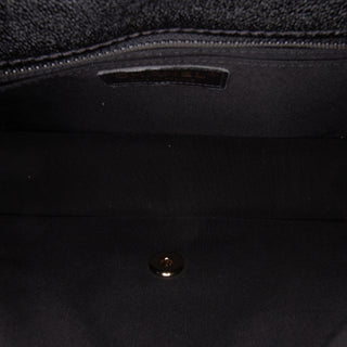Chanel CC Bicolor Quilted Caviar Single Flap
