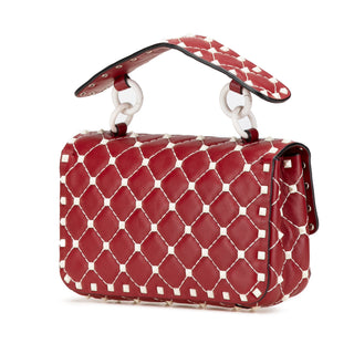 Valentino Small Lambskin Free Rockstud Spike Satchel