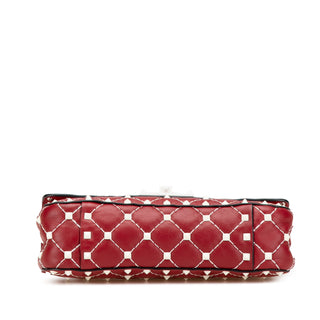 Valentino Small Lambskin Free Rockstud Spike Satchel
