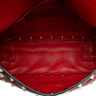 Valentino Small Lambskin Free Rockstud Spike Satchel