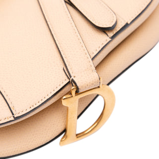 Dior Mini Grained Calfskin Saddle Bag