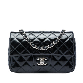 Chanel Mini Rectangular Classic Patent Single Flap