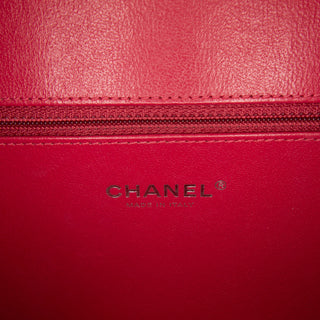 Chanel Small Caviar Striped CC Filigree Vanity Case