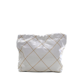 Chanel Small Quilted Shiny Calfskin 22 Handbag