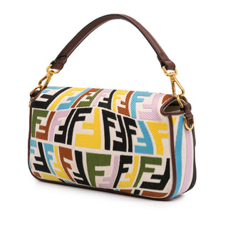 Fendi Sarah Coleman Zucca Embroidered Canvas