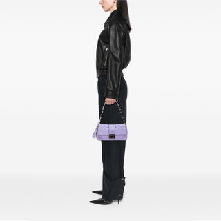 Dior Lambskin Cannage New Lock Flap Shoulder Bag