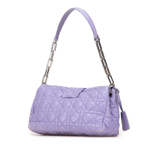 Dior Lambskin Cannage New Lock Flap Shoulder Bag