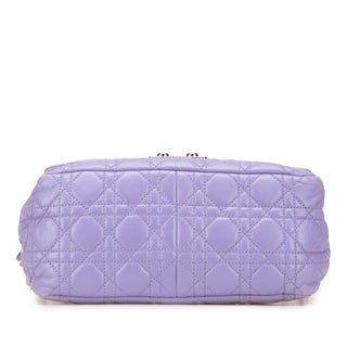 Dior Lambskin Cannage New Lock Flap Shoulder Bag