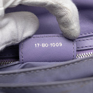 Dior Lambskin Cannage New Lock Flap Shoulder Bag