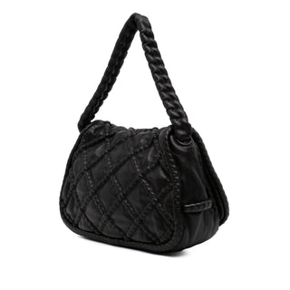 Chanel CC Quilted Lambskin Hidden Chain Flap