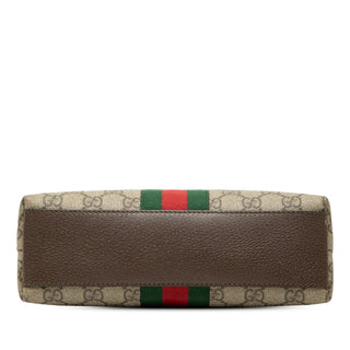 Gucci Small GG Supreme Web Ophidia Dome Crossbody