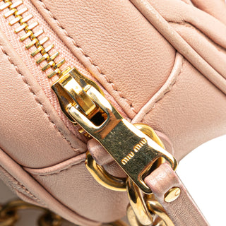 Miu Miu Matelasse Lambskin Crossbody