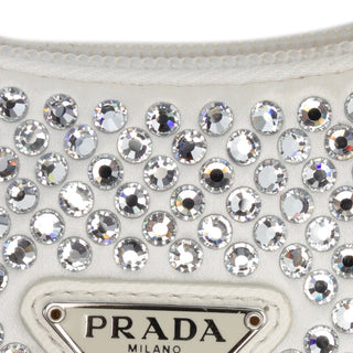 Prada Mini Satin Crystal Re Edition 2000 Shoulder Bag
