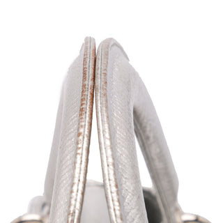 Dior lady Small Metallic Grained