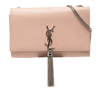Saint Laurent Medium Smooth Calfskin Classic Monogram Kate Tassel Crossbody