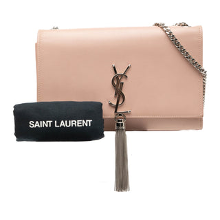 Saint Laurent Medium Smooth Calfskin Classic Monogram Kate Tassel Crossbody