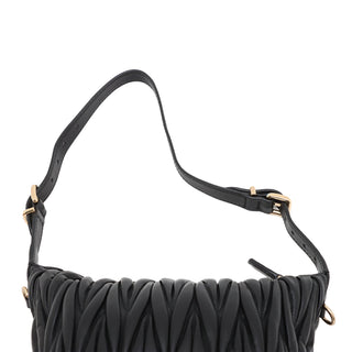 Miu Miu Matelasse Leather Shoulder Bag