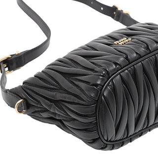 Miu Miu Matelasse Leather Shoulder Bag