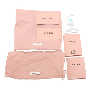 Miu Miu Matelasse Leather Shoulder Bag