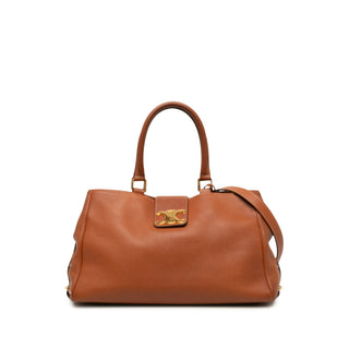Celine Medium Supple Calfskin Appoline Satchel