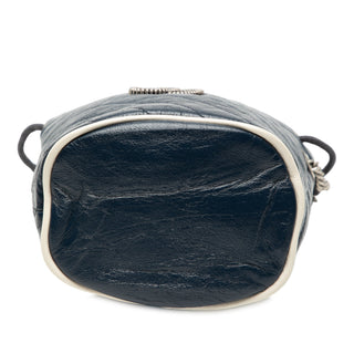 Gucci Mini GG Marmont Matelasse Diagonal Leather Torchon Bucket Bag